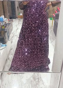 Sparkling Sequin Ethnic Gown