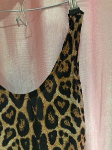 Leopard Print (low back) Top