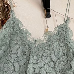 H&amp;M Lace Bralette Crop Top