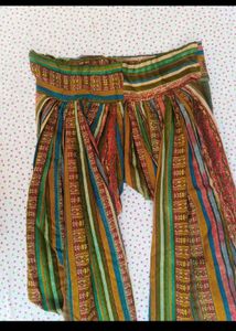 Bohemian Striped Kurta Set
