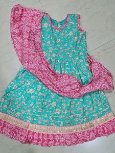 Adorable Baby Girl's Ethnic Dress