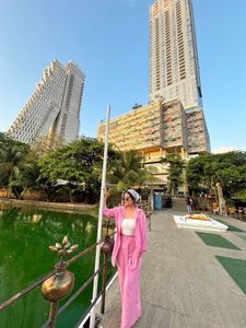 Pink Flowy Ethnic Gown