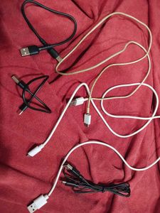 Assorted USB Charging Cables