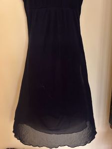Sparkly Embellished Black Dress