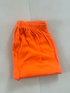 Bright Orange and green Ethnic Leggings
