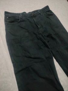 Black Denim Pants