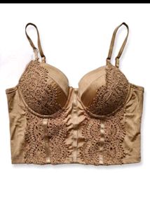 Lace Bustier Bra Top