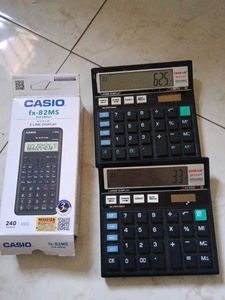 Casio fx-82MS Scientific Calculator &amp; Normal calcu