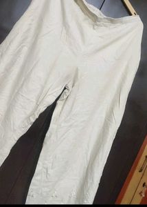 Cream Color Plazo For Girl Or Women 34 Waist