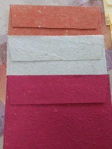 Assorted Textured Envelopes - Set of 10