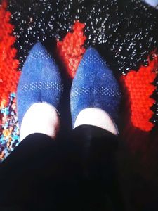 Stylish Blue Bellies for Women