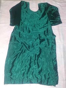 Beautiful Green Embellished Kurta