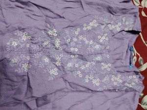 Stylish Lavender Kurta