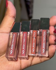 Nourish Mantra Creamy Matte Liquid Lipstick Set