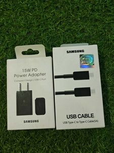 Samsung 15W PD Adapter usb Cable C-C