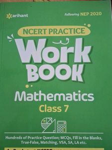 Arihant NCERT Practice Workbook Mathematics Class