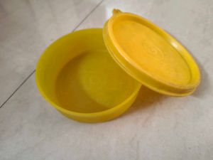 Set of 2 Yellow Tiffin box / Containers