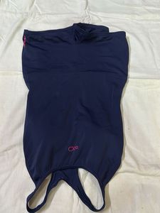 Navy Blue One-Piece Swimsuit