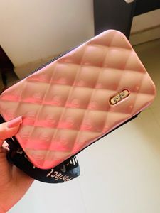 Ginger by lifestyle metallic clutch/sling bag