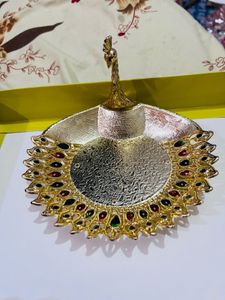 Decorative GaneshaIdolTray haldi kumkum newwdtta