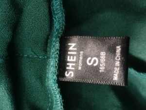 Ruffled Dark Green Pant