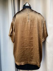H&amp;m Satin Brown Top