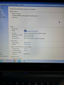 Acer Laptop Intel (R) Celeron N2830 2.16Ghz4GB Ram
