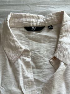 Stylish Textured Button-Up Shirt
