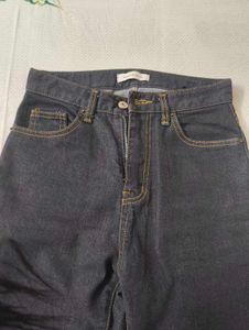 bootcut navy blue jeans