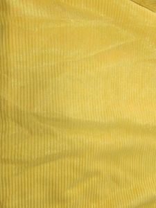 Yellow Ribbed Top
