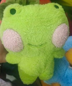 cute green frog