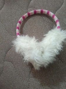 Hello Kitty Earmuffs &amp; Powder Puff Set