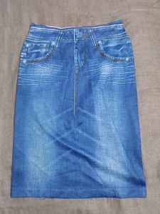 Combo of Skirts (Black and Blue)