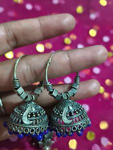 3 Jhumka Earrings Set for nauratri