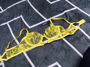 New With Tag Embroidery Bra