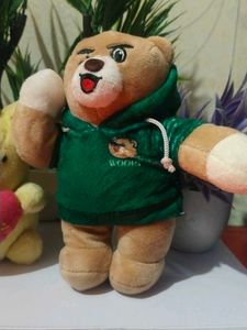 Cute Teddy Bear &amp; pomporin plush (set of 2)
