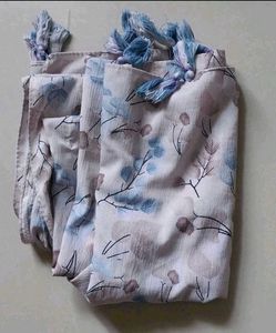 Boho Print Scarf with Tassels