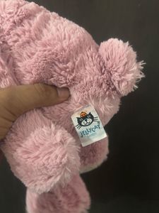Cute Pink Plush Bunny Toy