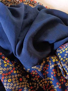 Vibrant Paisley Print Ethnic Gown