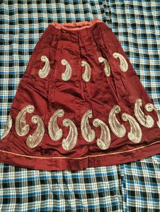 Vintage Paisley Skirt