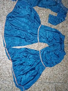 heavy silk sarara kurti