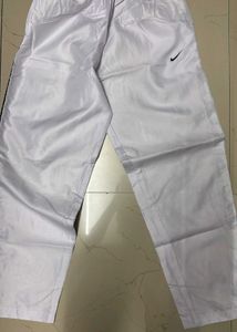 Nike White Track Pants