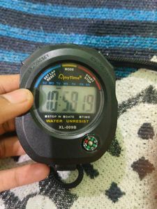 AnyTime Stopwatch with Compass