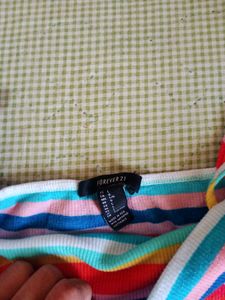 Striped Rainbow Tank Top