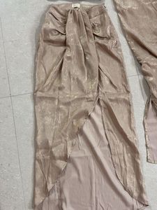 Shimmering Gold Ethnic Co-ord Set