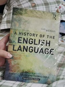 A History Of The English Language