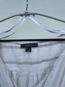 💕PRIMARK Striped Button-Up Top 🩷