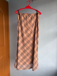 savana Plaid Skirt