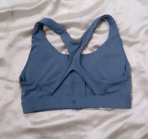 Stylish Sports Bra with Zipper