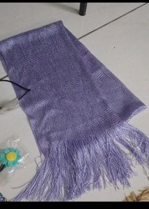 Sparkly Lavender Scarf